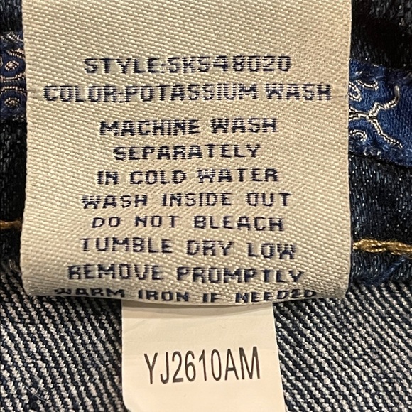 Y2K Button Front Denim Mini Size 8 Brandy Aritzia Style - Picture 5 of 5